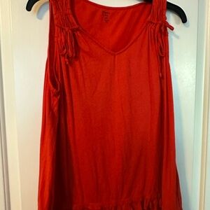 Crown & Ivy Red Tank Top